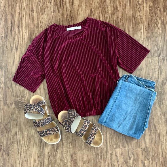 Bishop + Young velvet top - Picture 2 of 6